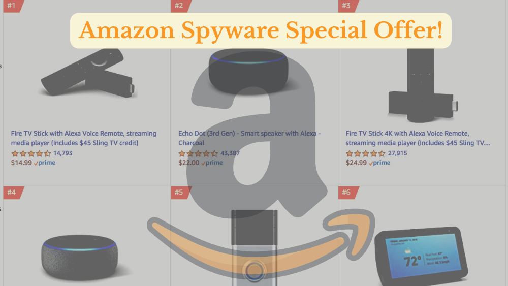 Amazon spyware privacy data