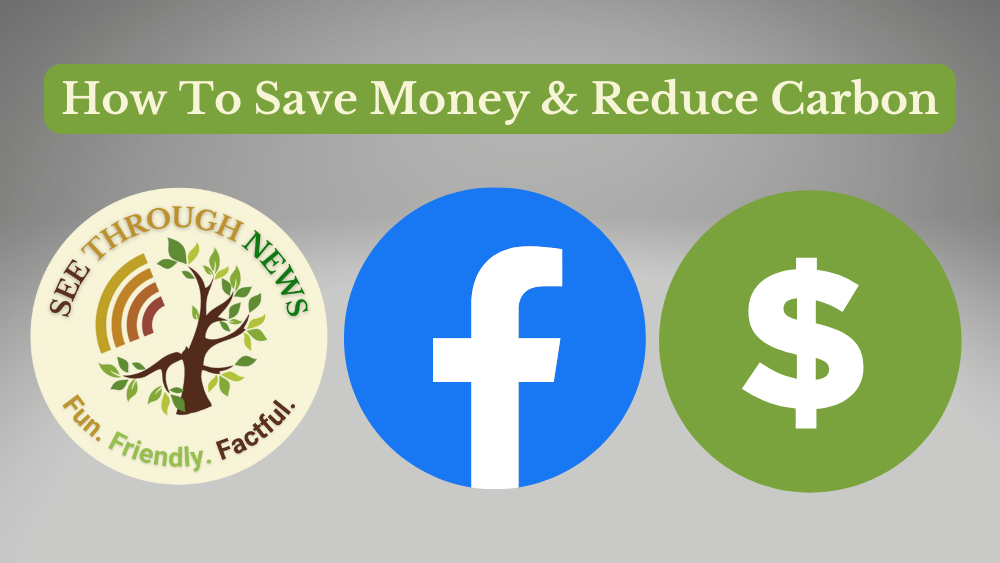free advertising facebook save money reduce carbon