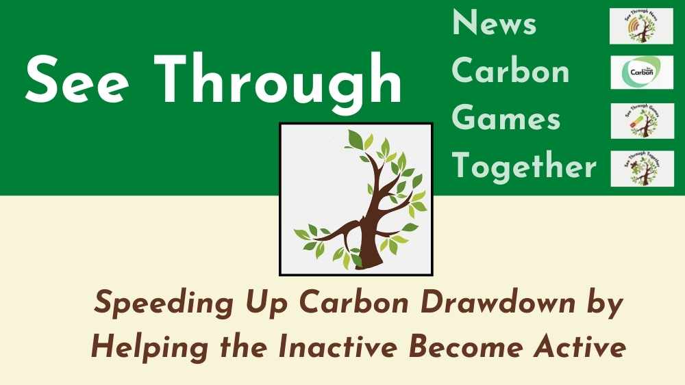 see through news ethics carbon bank account drawdown money CO2 value CEO volunteer