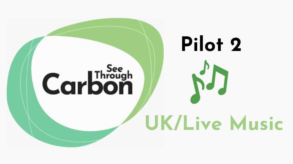 live music carbon footprint carbon reduction plan scope 3 carbon auditing carbon accounting sports
