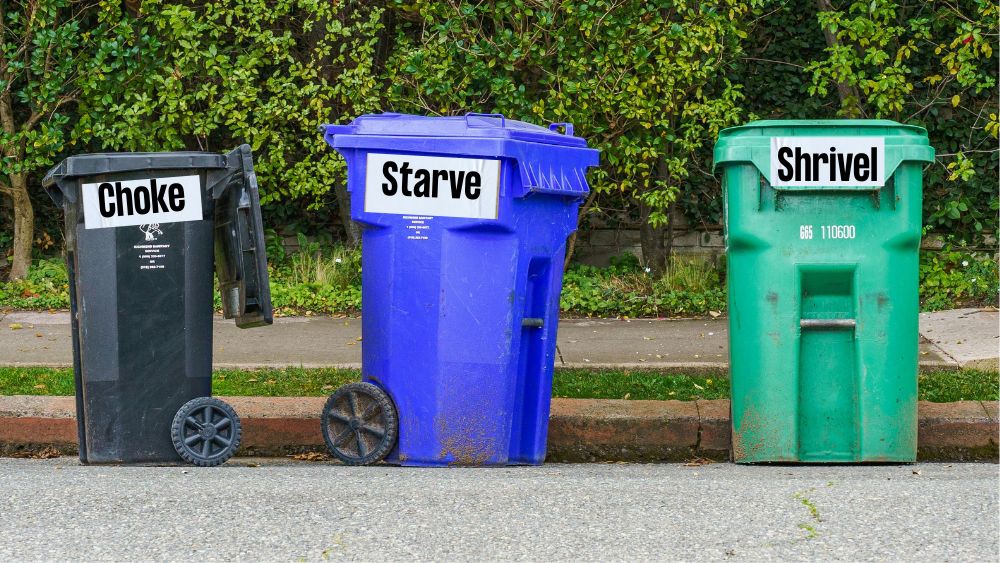 waste management rubbish bins burn incineration carbon drawdown greenhouse gases emissions carbon dioxide global heating