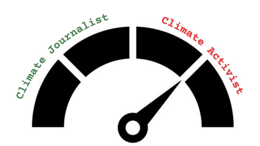 climate journalist climate activist effective climate action ethical dilemma see through ecosystem